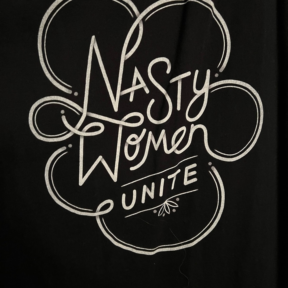 Black Graphic Tank, “Nasty Women Unite”